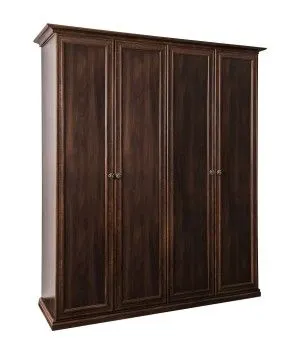 Шкаф Афина 4-дверный (2+2) без зеркал караваджо