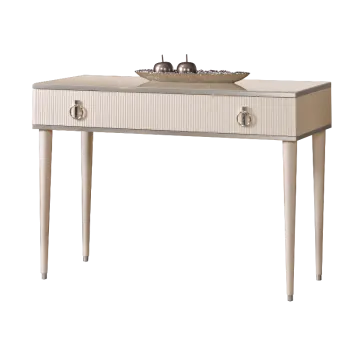 Стол туалетный Римини СОЛО (Слоновая кость/Серебро) РМСТ-1(s)