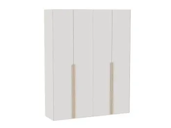 Шкаф 4-дверный с глухими дверями, Аврора (1812*522*2304) Дуб Мария/Кашемир