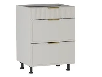 Стол с ящиками СЯ-60 (140/284), Берта (600*528*820) Светлый Мокко, 22927