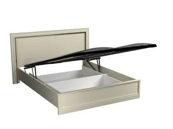 Кровать 1600 с подъемным механизмом, Сиена (1890*2110*1100) Береза бежевая