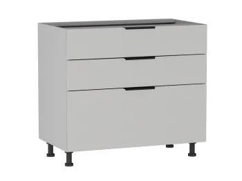 Стол с ящиками СЯ-90 (176/356), Ватель (900*523*820) Экокожа Белый, 23921