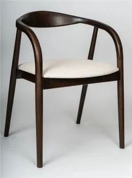 Полукресло венское Diona (темный орех/ткань Тесла 01)