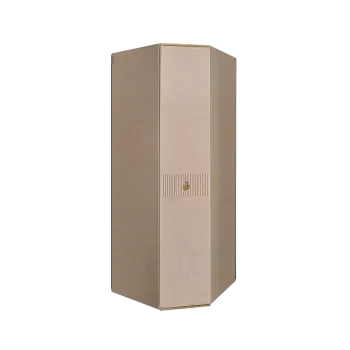 Шкаф угловой Римини СОЛО (Латте/Золото) РМШУ2/1(s)