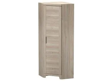 Шкаф для одежды угловой, дверь глухая, Юта (754*754*2100) Дуб Мария