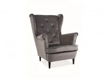 Кресло Signal LADY Velvet Bluvel 14 (серый)