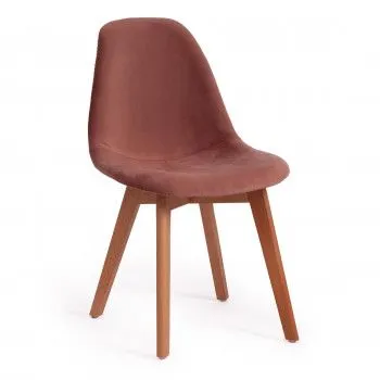 Стул CINDY SOFT (mod. C1021F1) коралловый (HLR 44)/натуральный