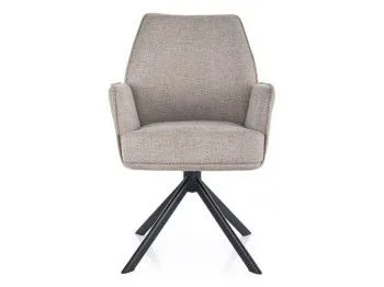 Стул кухонный Signal HUGO Brego 31 (светло-бежевый/черный)