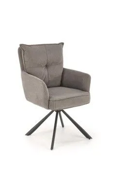 Стул кухонный Halmar K528 (серый/черный)