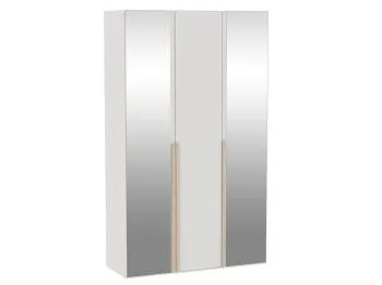 Шкаф 3-дверный с комбинированными дверями 2, Аврора (1362*522*2304) Дуб Мария/Кашемир