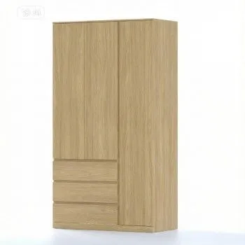 Варма Стор 123 шкаф распашной 222х123х57, дуб скандинавский