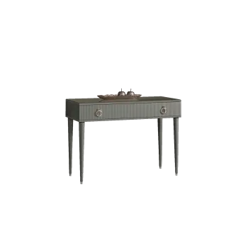 Стол туалетный Римини СОЛО (Серый/Серебро) РМСТ-1(s)