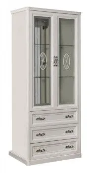 Витрина Мишель 2-ств белый матовый - Выставка м. Марьина роща