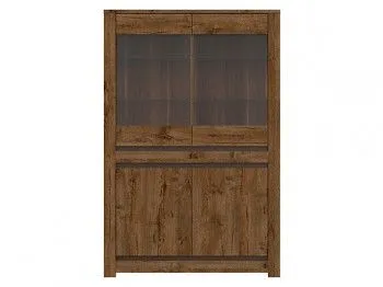 Шкаф с витриной Када REG2W2D