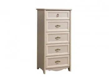 Комод (узкий) Венеция дуб седан ВНКМ-2