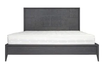 Кровать двуспальная Сидней 180х200, дуб графит
