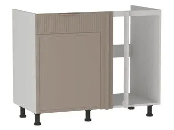 Стол под мойку угловой СМУ-110, Берта (1000*554*820) Мокко, 25119