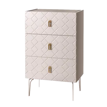Комод Bogemia Farfalle (Слоновая кость) (Lakobel/Золото) БМКМ-1(Fa)