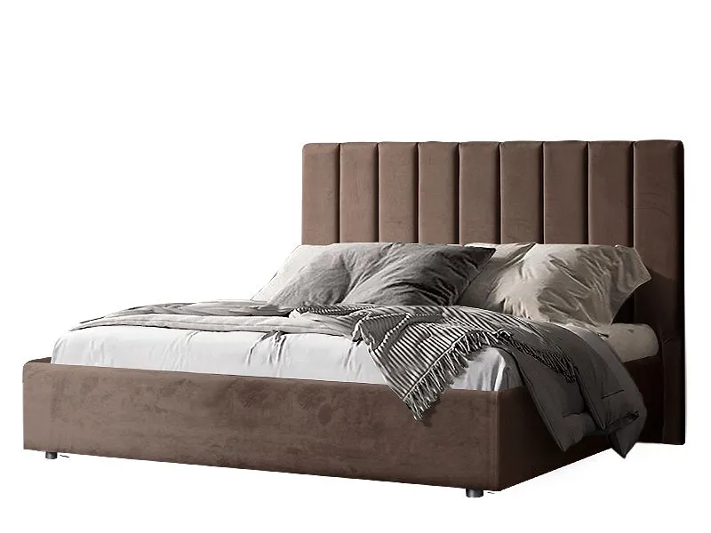 Кровать Concept 1,8 м, с подъемным механизмом (Бархат 03) Sweet Dreams КПКР-1[3]