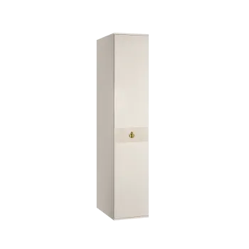 Шкаф 1-но дверный Римини СОЛО (Бежевый/Золото) РМШ2/1(s)