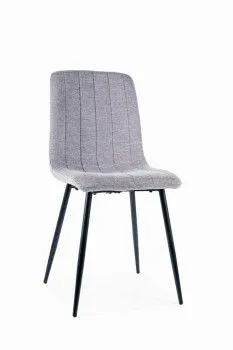 Стул кухонный SIGNAL ALAN Brego 07 (серый/черный)