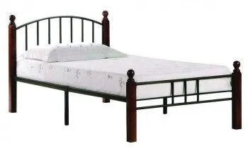 Кровать AT-915 Коричневый, Черный