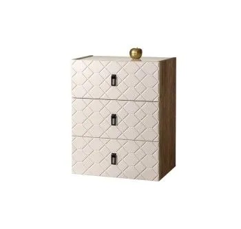 Комод Bogemia Woodline Fly Fa (Слоновая кость) (Lakobel/Черный) БМКМ-1