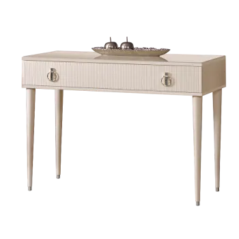 Стол туалетный Римини СОЛО (Бежевый/Серебро) РМСТ-1(s)