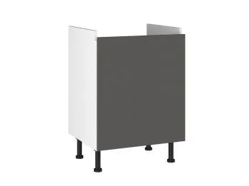 Стол под мойку СМ-60, Виста (600*520*870) Экокожа Серый, 26610