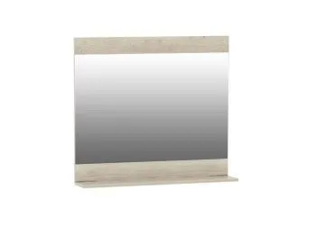 Зеркало 900 ПМ-8, Мале (900*166*800) Дуб галифакс белый, 50507