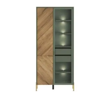 Витрина Сиена REG1W1D с подсветкой