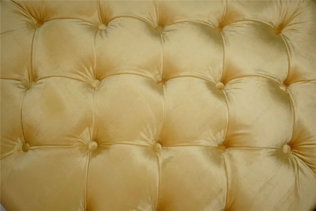 Пуф АУ-12 TOGAS (COL 09) велюр горчичный | изображение 1