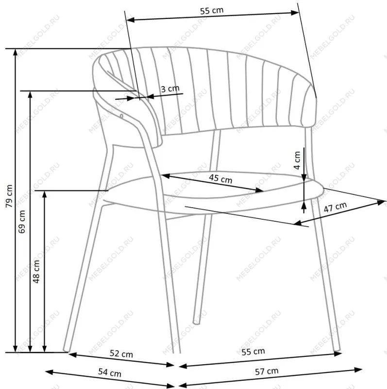 Стул кухонный Halmar K426 (черный) | изображение 5