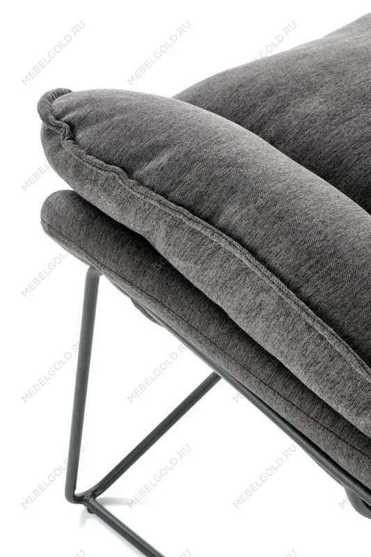 Центральный склад - Кресло Halmar VOLKER (темно-серый/черный) | изображение 7