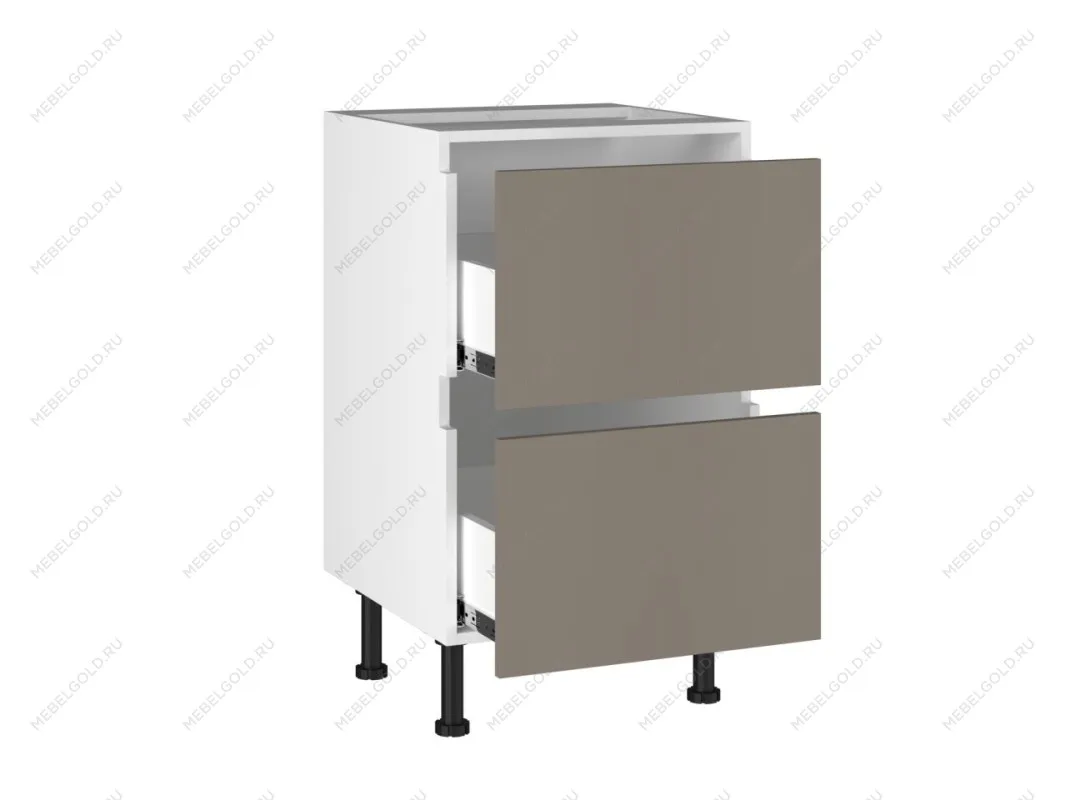 Стол с ящиками СЯ-(2)-50, Виста (500*523*870) Мокко, 25412 | изображение 1