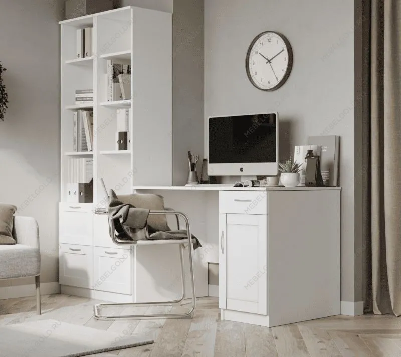 КАСТОР (KULLEN) стол письменный ИКЕА / IKEA 116х65 белый | изображение 4