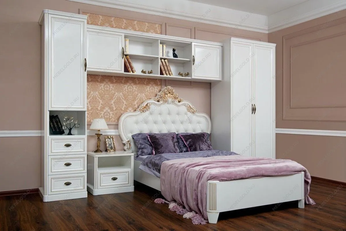 Детская кровать Натали 120х200 см белый глянец | изображение 2