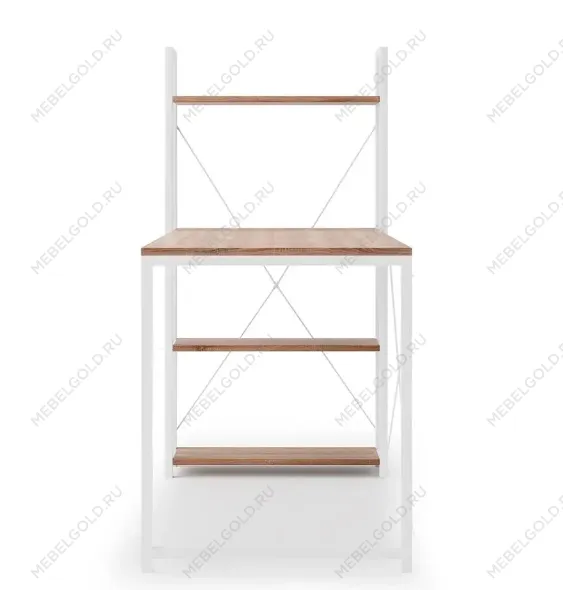 Стол компьютерный Halmar NARVIK B-1 (дуб сонома/белый) | изображение 3