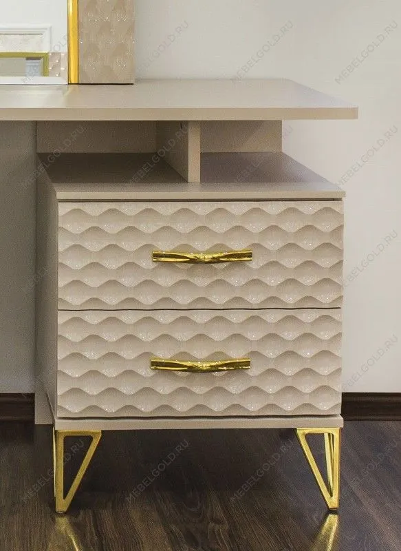 Туалетный столик Лара бежевый глянец | изображение 5