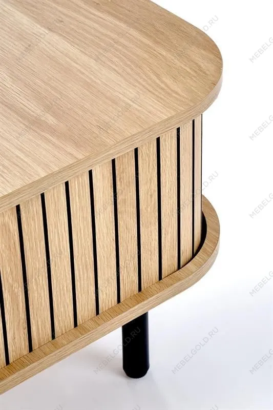 Стол журнальный Halmar ANGELINA (натуральный/черный) | изображение 6