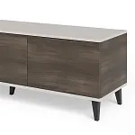 Тумба под телевизор Halmar RANDOM 2 RTV-1 150 (кашемир/орех/черный) | изображение 2