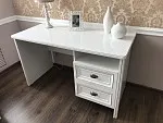 Стол письменный Натали белый глянец - Выставка м. Марьина роща | изображение 6