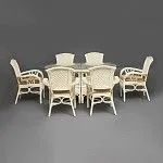 Комплект обеденный ANDREA GRAND Белый | изображение 13