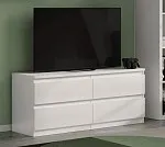 КАСТОР (KULLEN) тумба ИКЕА / IKEA 4 ящика белая | изображение 4