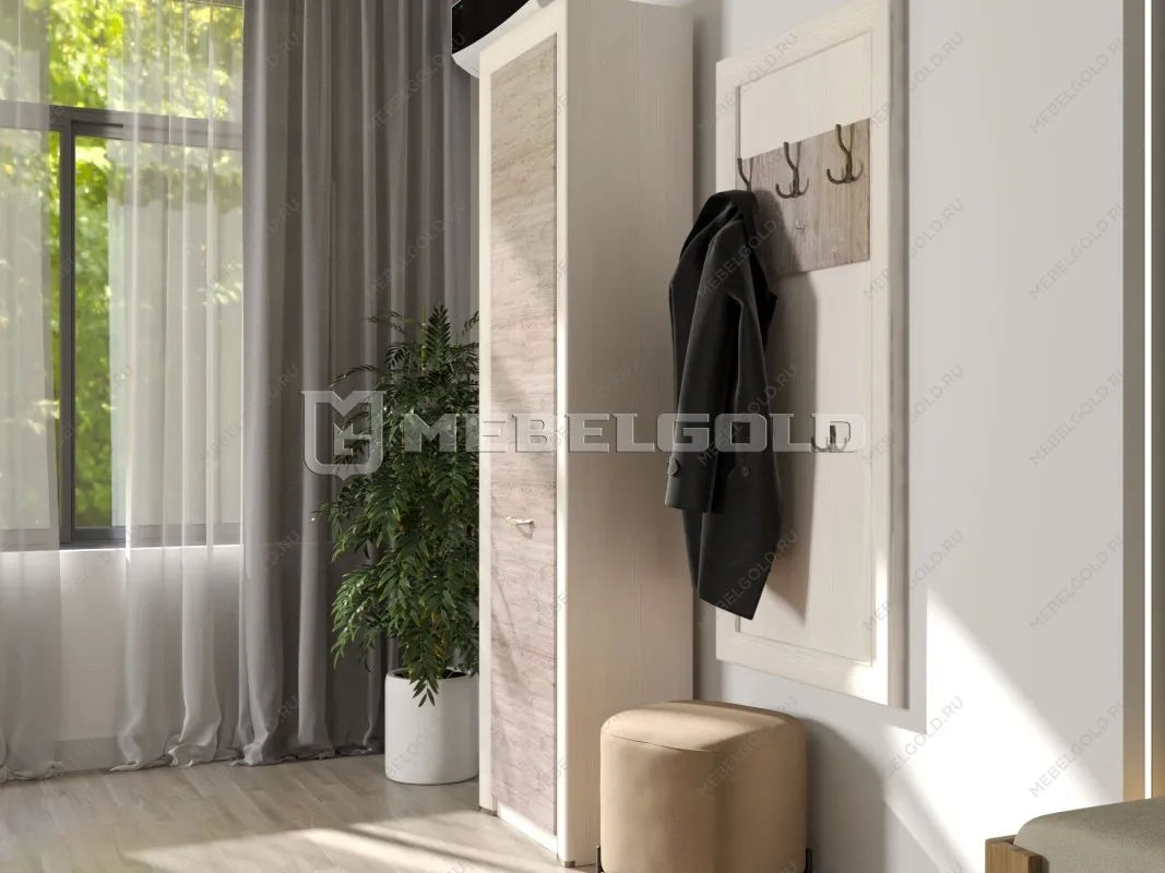 Шкаф 1-створчатый Оливия 1DW | изображение 3