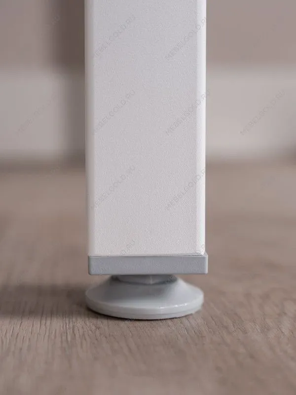 Стол письменный Ингар, 5 ящиков, 140х75х55 см, белый, столешница дуб беленый | изображение 4