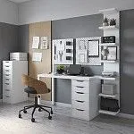 Полка настенная Фора, 30х189х27 см, белый | изображение 2