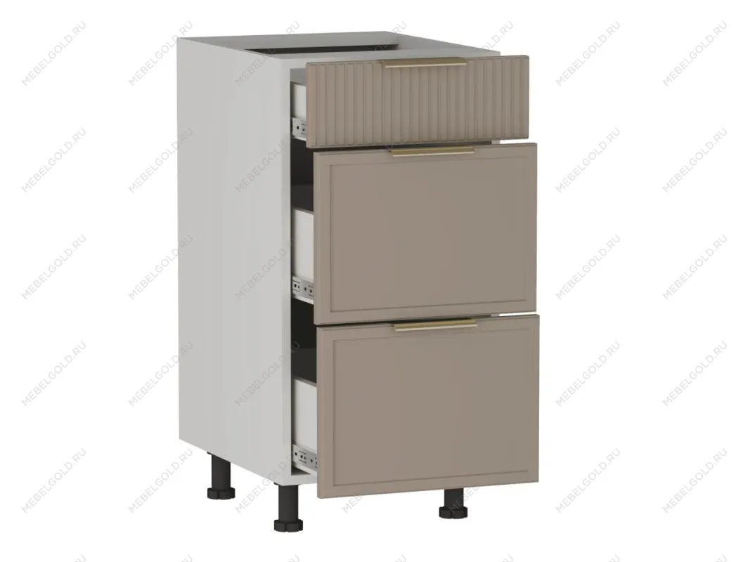 Стол с ящиками СЯ-40 (140/284), Берта (400*528*820) Мокко, 25121 | изображение 1