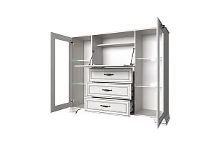 Тумба Тиффани 2V1D3S вудлайн кремовый