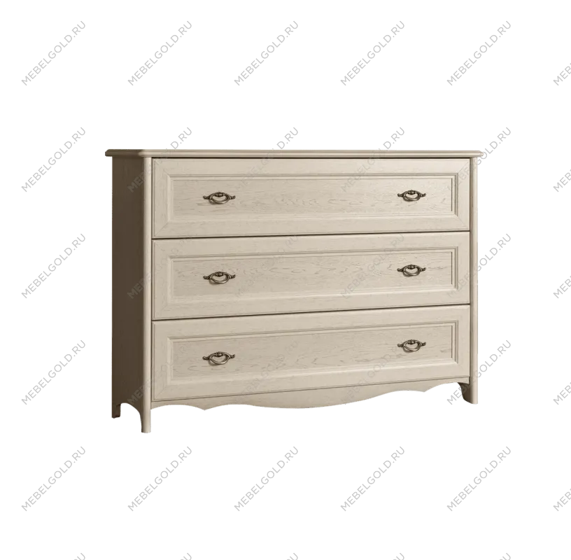 м. Марьина Роща - Комод (3 ящика) Венеция дуб седан ВНКМ-4